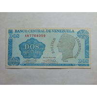 Венесуэла 2 боливара 1989г.