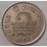 Шри-Ланка 2 рупии, 1993 (4-4-9)