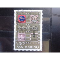 Сан-Марино 1971 Конгресс филателистической литературы Италии