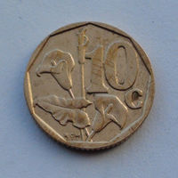 ЮАР 10 центов. 1997