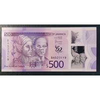 500 долларов 2022 года - Ямайка - UNC - 60 лет Независимости