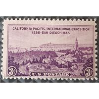 1935 - Калифорнийско-тихоокеанская выставка - Сан-Диего  -С ША
