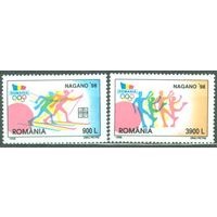 Румыния 1998 Michel 5294 - 5295 (CV 1,5 eur) MNН Спорт ОИ Олимпийские игры Нагано