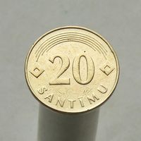 Латвия 20 сантимов 1992