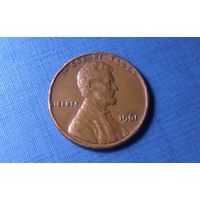 1 цент 1961. США.