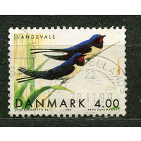 Перелетные птицы. ласточки. Дания. 1999