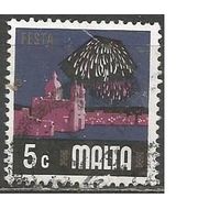 Мальта. Местные мотивы. Фейерверк. 1973г. Mi#466.