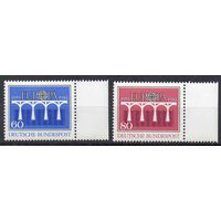 Европа ФРГ 1984 год  чистая серия из 2-х марок