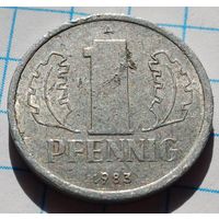 Германия - ГДР 1 пфенниг, 1983     ( 2-5-6 )