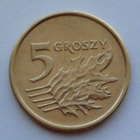 Польша 5 грошей. 2001
