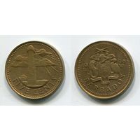 Барбадос. 5 центов (1996)