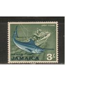 Ямайка-1964, (Мих.231) , ** , Рыбалка, Рыбы