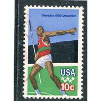 США. Летние олимпийские игры 1980. Метание копья