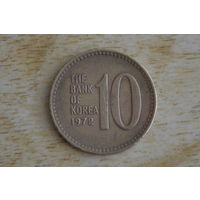 Южная Корея 10 вон 1972