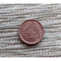 Werty71 ЮАР 1 цент 1991 Южная Африка Воробьи