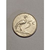 ЮАР 5 центов 1974 года