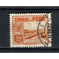 Перу - 1949/1951 - Архитектура 50С - [Mi.473] - 1 марка. Гашеная.  (Лот 43CA)