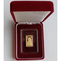 Смоленская Икона Пресвятой Богородицы, 50 рублей 2013, золото