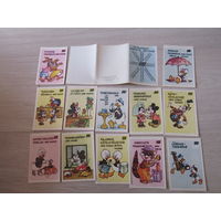 Комплект открыток календарей 1988г.