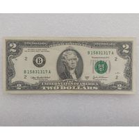 США 2 доллара 2003 г.