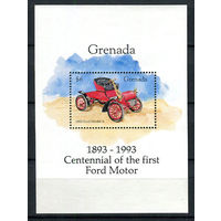 Гренада - 1993 - Старинные Автомобили - [Mi. bl. 359] - 1 блок. MNH.