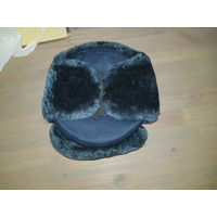 Зимняя шапка ушанка, размер 58, пару раз одевалась