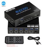 HDMI матричный коммутатор 4x4EZCOO 4K HDMI Switch 4X1