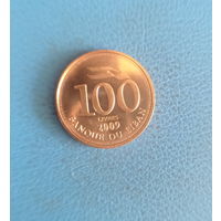 Ливан 100 ливров 2009 год