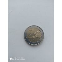 2 евро Австрии 2016 год. 200 лет Национальному банку.