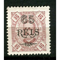 Португальские колонии - Мозамбик - 1902 - Надпечатка 65 REIS на 15R - [Mi.72] - 1 марка. MH.  (Лот 106BD)