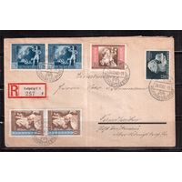 Германия-1942, Конверт, прошедший почту(заказной)