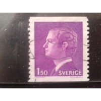 Швеция 1980 Король Карл 16 Густав 1,5 кр