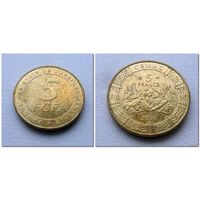 5 франков Центральная Африка 2006 года - из коллекции