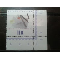 Германия 2000 День марки, канцтовары** Михель-1,2 евро