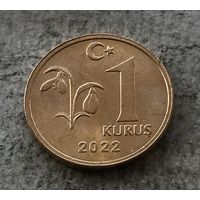 Турция 1 куруш 2022 - UNC!