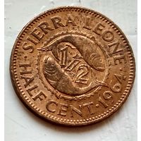 Сьерра-Леоне 1/2 цента, 1964 1-8-24