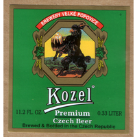 Этикетка пива Kozel Е369