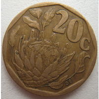 ЮАР 20 центов 1994 г. (g)