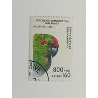 Мадагаскар 1993. Птицы - Попугаи