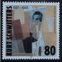 100 лет со дня рождения художника и писателя Курта Швиттера, Германия, 1987 год, 1 марка