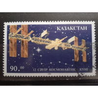 Казахстан 1993 День космонавтики Михель-1,7 евро гаш