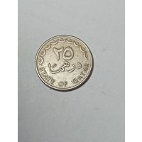 Катар 25 дирхам 1973 года .