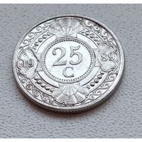 Нидерландские Антильские острова 25 центов, 1989 6-11-1