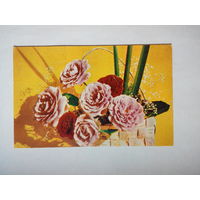 Игнатович Е. Букет из роз. Цветы. 1971 год 0051-FL1P26