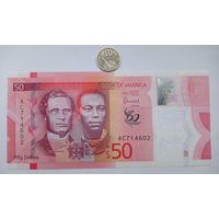Werty71 Ямайка 50 Долларов 2022 60 лет Независимости UNC банкнота