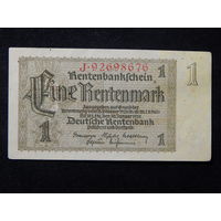 Германия 1 рентенмарка 1937г