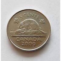Канада 5 центов, 2009