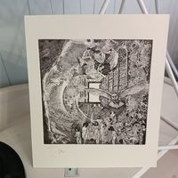 Офорт. Экслибрис.