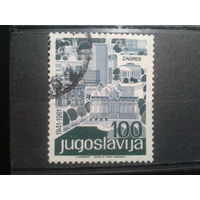 Югославия, 1962. Туризм, г. Загреб, концевая. Mi-4,0 евро гаш.