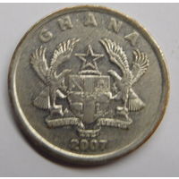 Гана 20 пенсов 2007 г